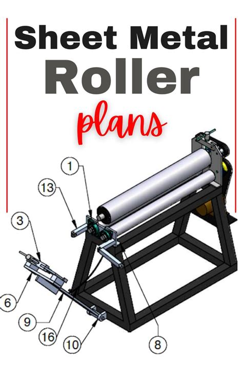 Sheet Metal Roller Plans (Thorough & Professional) in 2021 | Sheet ...