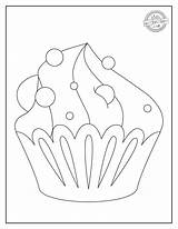 Free Printable Cupcake Coloring Pages  Kids Activities Blog sketch template