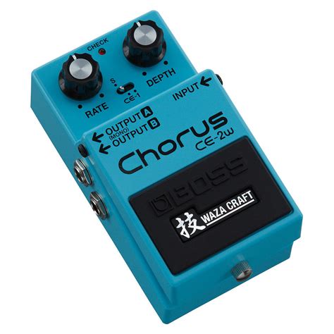 BOSS Effect Pedals - Chorus CE-2W Waza | Mass Street Music