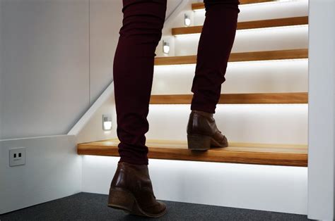 DIY Motion-Sensing Stair Lights | Designs & Ideas on Dornob