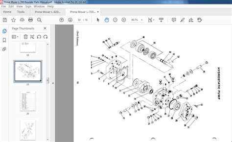 Prime Mover L-700 Rounder Parts Manual - PDF DOWNLOAD - HeyDownloads - Manual Downloads