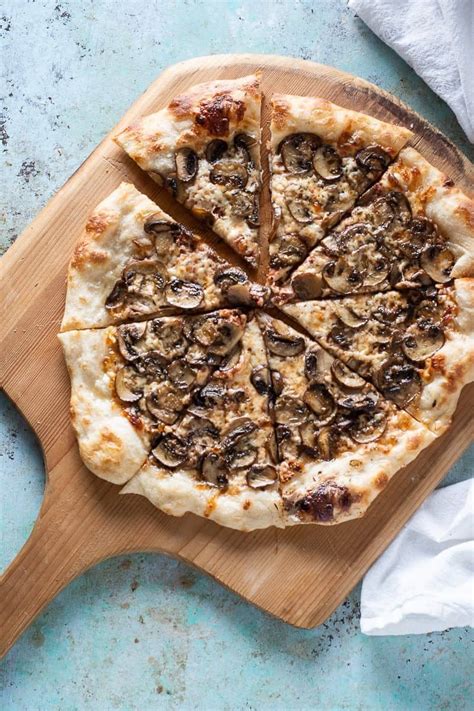 Roasted Mushroom Pizza. Roasting concentrates the savory flavor in mushrooms for more ...