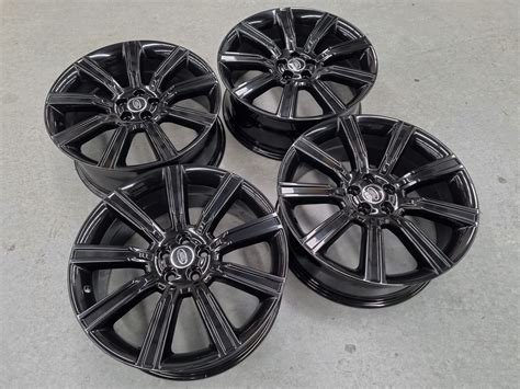 Genuine Range Rover Evoque Forged Black 20 Inch Alloy Wheels Set of 4 – Wheel Dealer