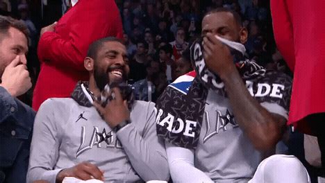 Lebron James Laughing GIF by NBA - Find & Share on GIPHY