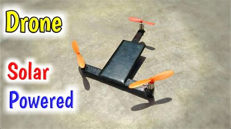 How To Make Solar Powered Drone (No Battery)| 100% fly - YouTube