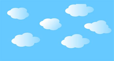 Clipart - Simple clouds