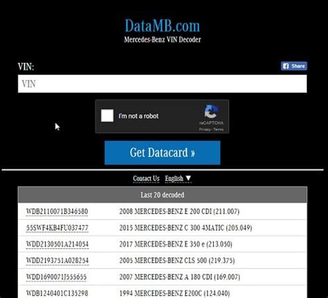 8 Best Free Mercedes VIN Decoder Tools in 2024