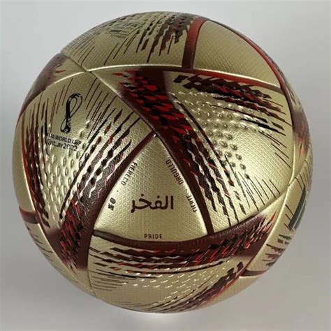 FOOTBALL FIFA WORLD Cup Qatar 2022 Match Ball Al Hilm Adidas Soccer ball Size 5 $29.99 - PicClick