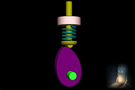 29. Basic Cam and Follower Mechanism || free download 3D model