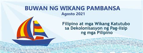 The Philippines’ National Language Month 2021 | Just Sharing