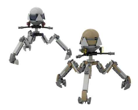 LEGO MOC-43473 Octuptarra Tri Droid (Star Wars > Mini 2020) | Rebrickable - Build with LEGO