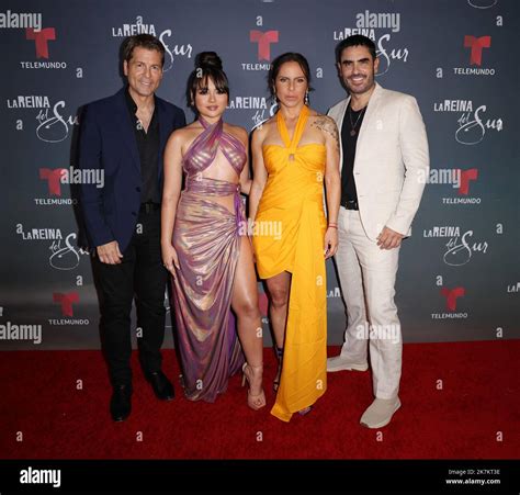 MIAMI, FL-OCT 17: Cast L-R Ed Trucco, Isabella Sierra, Kate del ...