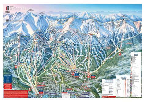 Breckenridge Ski Resort Map - Map Of South America