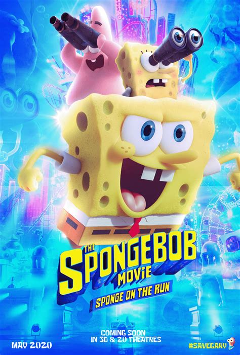 Spongebob | Sponge on the Run fan poster on Behance