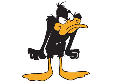 Angry Image Of Daffy Duck - Desi Comments