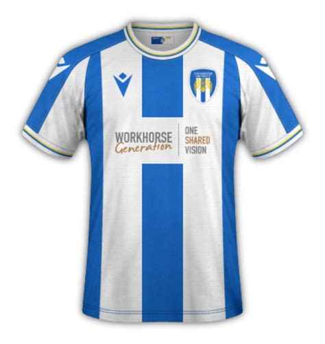 Colchester United 2022-23 Home Kit