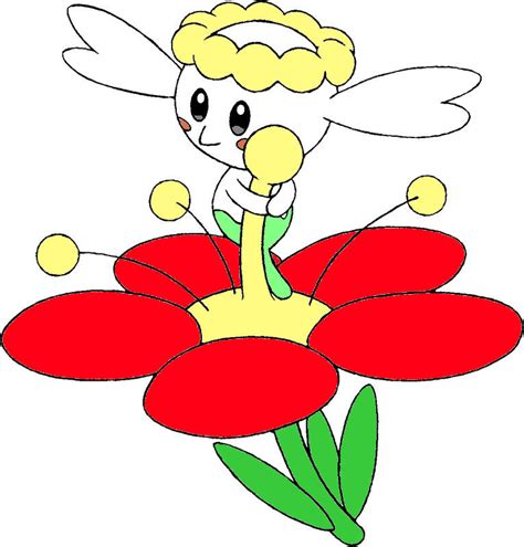 flabebe red flower by Mysteryguy21 on DeviantArt