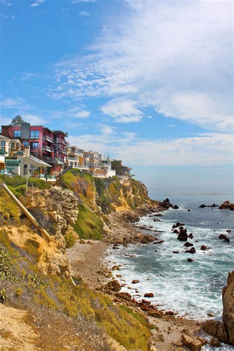 Corona del Mar Homes stock image. Image of newport, beach - 16273999