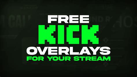 Free Kick Overlay & Alert Downloads For Your Stream