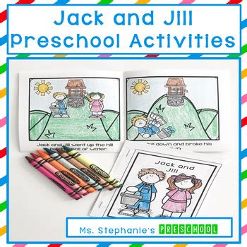 Jack and Jill Preschool Activities by Ms Stephanies Preschool | TpT