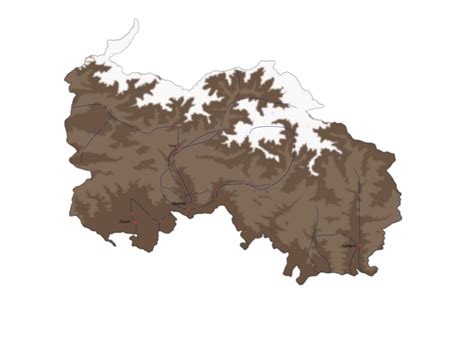 South Ossetia Map by YeastCartography on DeviantArt