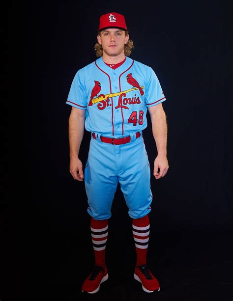 St. Louis Cardinals Powder Blue Throwback Uniform — UNISWAG