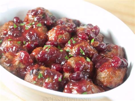 Christmas Meatballs Recipe | CDKitchen.com