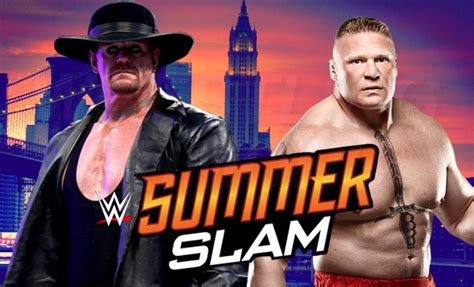 Historia del Wrestling: Undertaker vs Brock Lesnar, WWE SummerSlam 2015