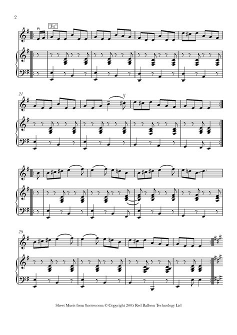 Irish Jig Medley Sheet music for Violin - 8notes.com