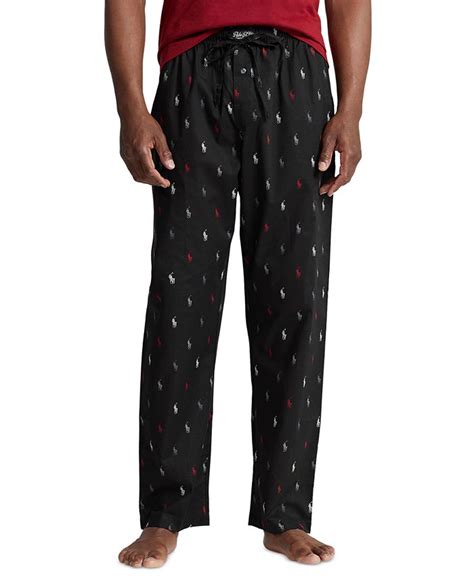 Polo Ralph Lauren Men's Relaxed Fit Plaid Pajama Pants - Macy's