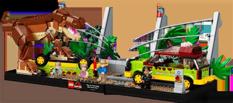 LEGO Jurassic Park T. rex Breakout has ‘a lot of stickers’