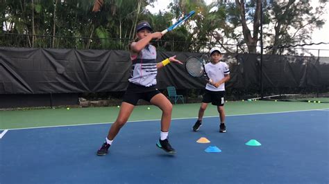 Developing Tennis Champions with Coach Dabul. Players on the videos are ...