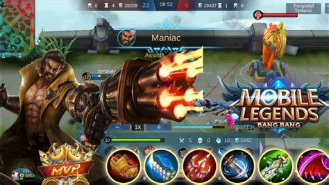 #MLBB ROGER MANIAC | MOBILE LEGENDS - YouTube