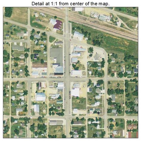 Aerial Photography Map of Elkton, SD South Dakota