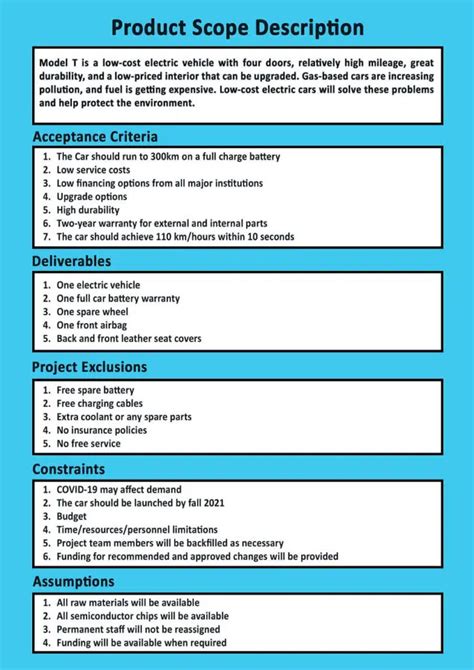 Project Scope Statement: A Guide with Example & Template | PM Study Circle