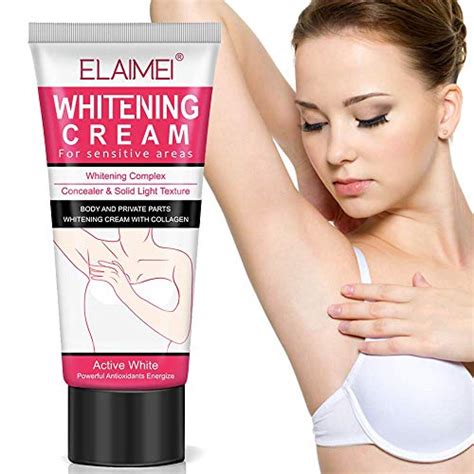 Buy Natural Underarm Whitening Cream, Armpit Lightening & Brightening Deodorant Cream, Body ...