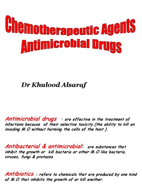 Chemotherapeutic Agents | PDF | Antibiotics | Penicillin