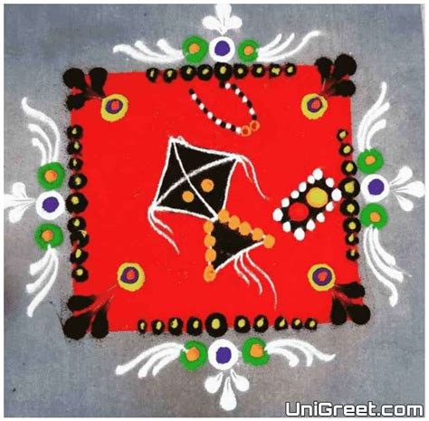 2023 Makar Sankranti Special Rangoli Designs Images Photos