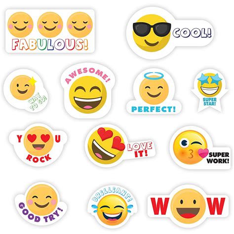 Smiley Stickers For Kids