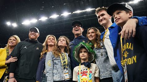 Jim Harbaugh's Daughter, Grace, Reacts To Michigan's National ...