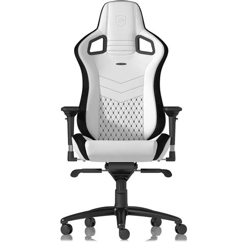 Buy noblechairs EPIC PU Leather Gaming Chair White/Black [NBL-PU-WHT ...