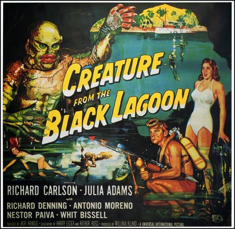 HORROR 101 with Dr. AC: CREATURE FROM THE BLACK LAGOON (1954) movie review