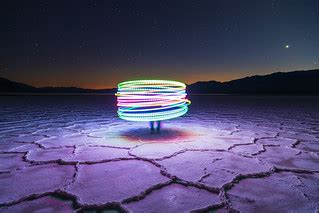 Cyclotron | Strange lights on Badwater Basin in Death Valley… | John Getchel | Flickr
