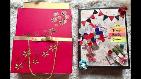 DIY: Best Birthday Gift.Birthday Scrapbook Ideas.Handmade Scrapbook