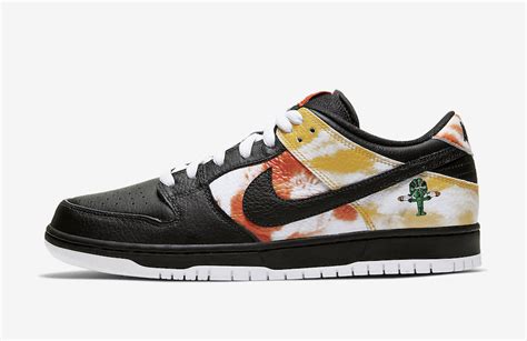 Nike SB Dunk Low Raygun Tie-Dye BQ6832-001 BQ6832-101 Release Date - SBD