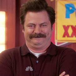 Ladies and Gentleman, the Ron Swanson giggle. quite possibly my favorite thing about this show ...