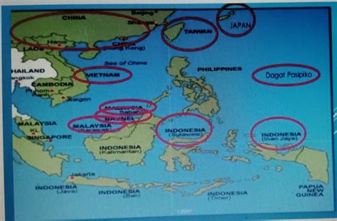 Panuto: Suriin ang mapa sa ibaba. Tukuyin ang relatibong, lokasyon ng ...