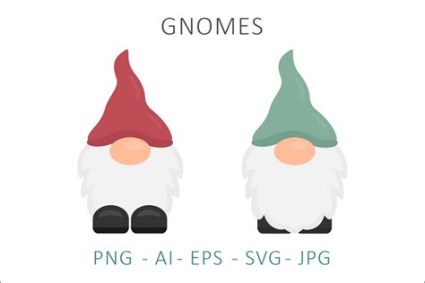 Gnome Vector Illustration SVG