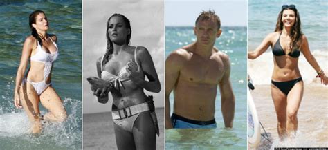 Celebrities Emerging From The Water: Stars Do Classic James Bond Pose (PHOTOS) | HuffPost