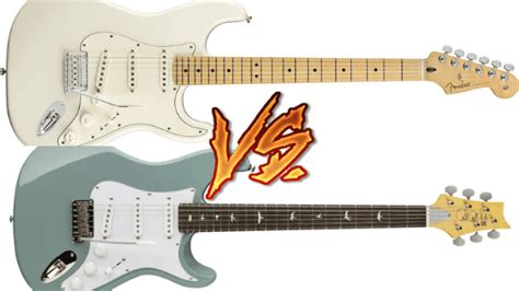 PRS SE Silver Sky vs Fender Player Stratocaster: Differences